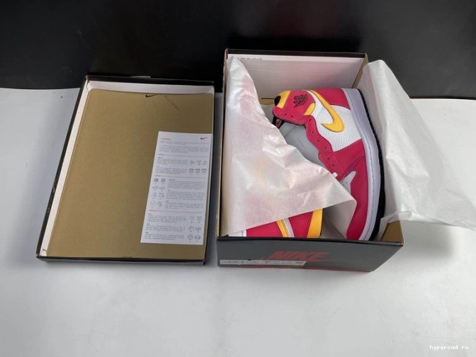 Fusion Red High 1 Jordan Air 555088-603 OGLight 0730